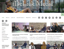 Tablet Screenshot of idelick.com